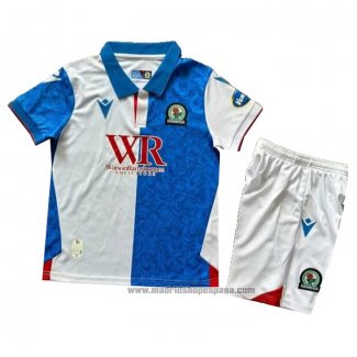 Camiseta Blackburn Rovers 1ª Equipacion del Nino 2024-2025