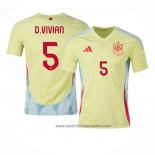 Camiseta Espana Jugador D.Vivian 1ª Equipacion del 2024