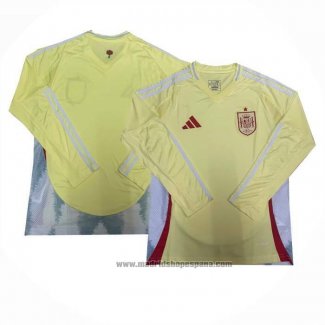 Camiseta Espana 2ª Equipacion del Manga Larga 2024