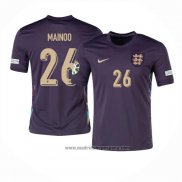 Camiseta Inglaterra Jugador Mainoo 2ª Equipacion del 2024