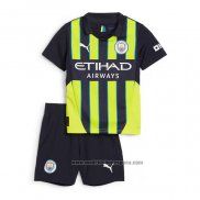 Camiseta Manchester City 2ª Equipacion del Nino 2024-2025