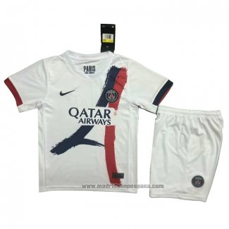 Camiseta Paris Saint-Germain 2ª Equipacion del Nino 2024-2025