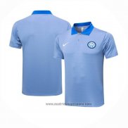 Camiseta Polo del Inter Milan 2024-2025 Azul