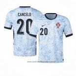 Camiseta Portugal Jugador Cancelo 2ª Equipacion del 2024