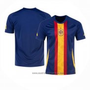 Camiseta Pre Partido del Espana 2024 Azul