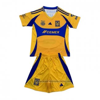 Camiseta Tigres UANL 1ª Equipacion del Nino 2024-2025