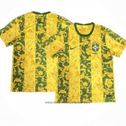 Camiseta de Entrenamiento Brasil 2024-2025 Amarillo