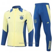 Chandal de Chaqueta del Ajax Nino 2024-2025 Amarillo