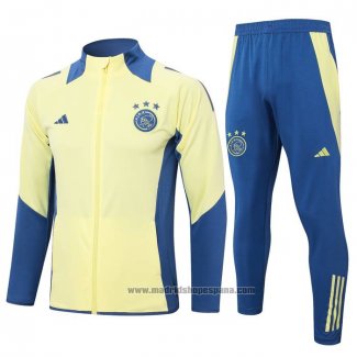 Chandal de Chaqueta del Ajax Nino 2024-2025 Amarillo