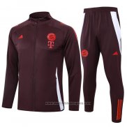 Chandal de Chaqueta del Bayern Munich Nino 202024-2025 Rojo