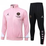 Chandal de Chaqueta del Paris Saint-Germain Jordan 2024-2025 Rosa