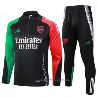 Chandal de Sudadera del Arsenal 202024-2025 Negro