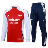 Chandal de Sudadera del Arsenal Nino 2024-2025 Rojo