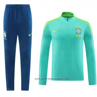 Chandal de Sudadera del Brasil 202024-2025 Verde