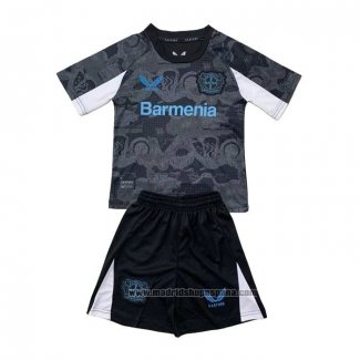 Camiseta Bayer Leverkusen 3ª Equipacion del Nino 2024-2025