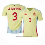 Camiseta Espana Jugador Le Normand 2ª Equipacion del 2024