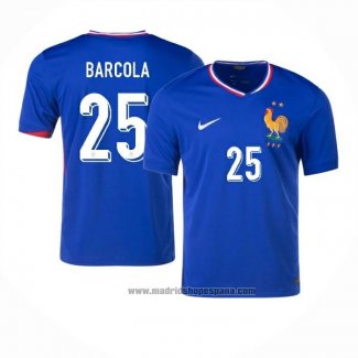 Camiseta Francia Jugador Barcola 1ª Equipacion del 2024