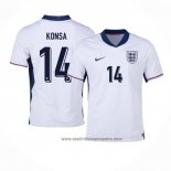 Camiseta Inglaterra Jugador Konsa 1ª Equipacion del 2024