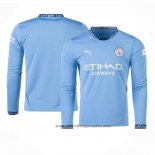 Camiseta Manchester City 1ª Equipacion del Manga Larga 2024-2025