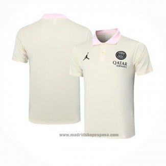 Camiseta Polo del Paris Saint-Germain 2024-2025 Amarillo