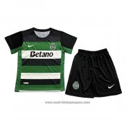 Camiseta Sporting 1ª Equipacion del Nino 2024-2025