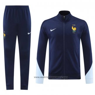 Chandal de Chaqueta del Francia 2024-2025 Azul