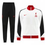 Chandal de Chaqueta del Liverpool 2024-2025 Blanco