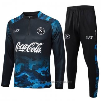 Chandal de Sudadera del Napoli 2024-2025 Negro