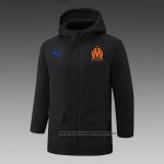 Chaqueta Invierno del Olympique Marsella 2024-2025 Negro