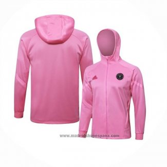 Chaqueta con Capucha del Inter Miami 2024-2025 Rosa